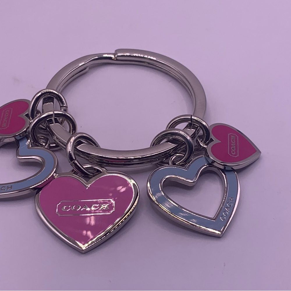 Coach Multi Heart Keychains - Picture 3 of 3
